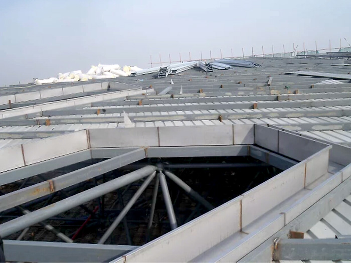 抚州安吉县体育馆网架